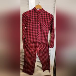 Victoria Secret Plaid Flannel Pajama Set